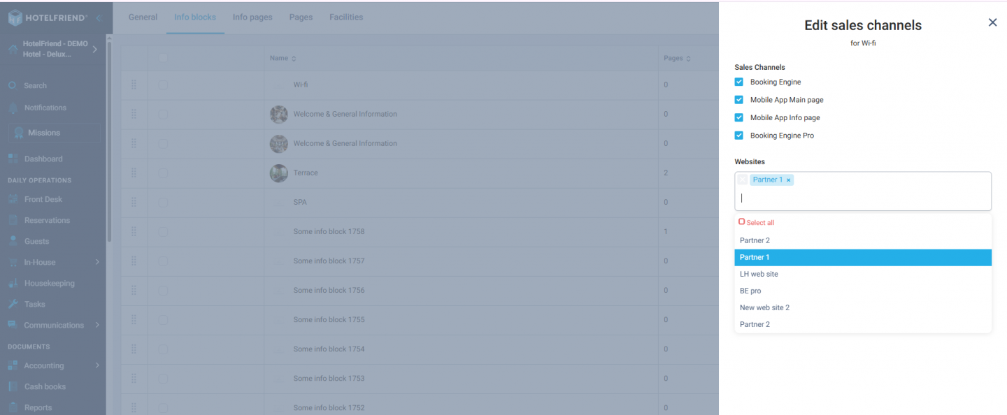 Info Blocks now support BE Pro