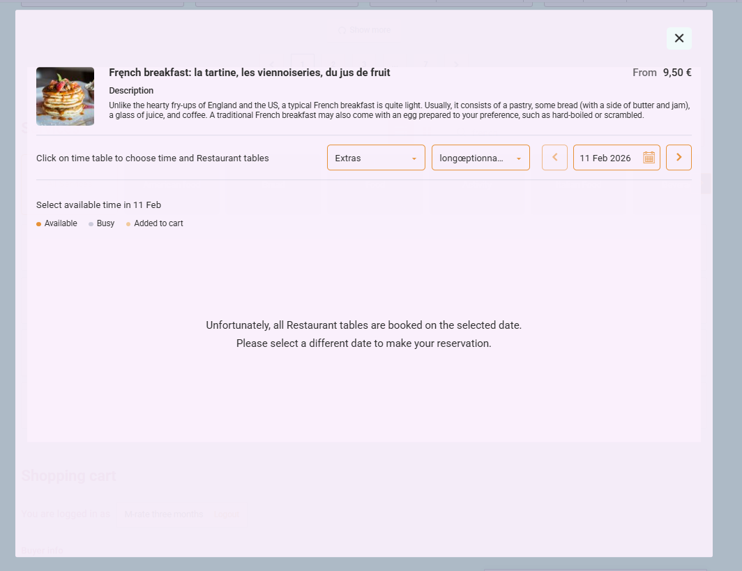Service visibility improvements
