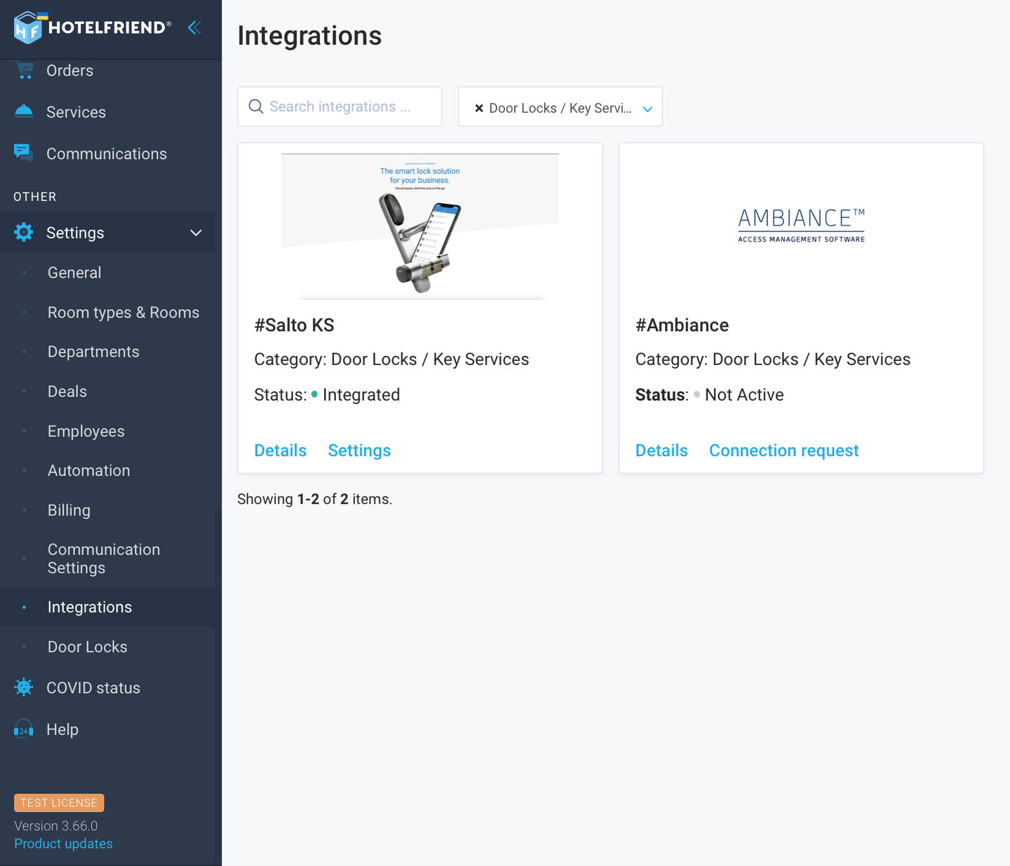 New integration for Door Locks