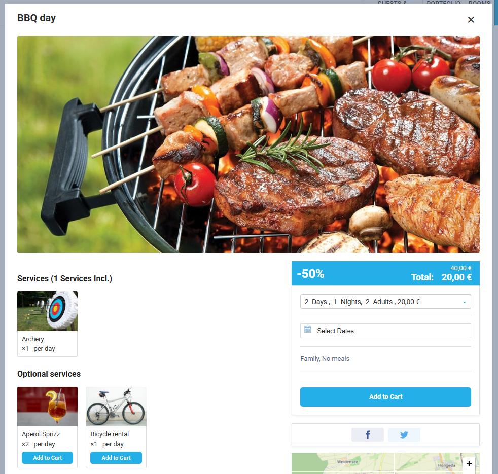 Service Booking with Linked Resources for Kiosks and other devices