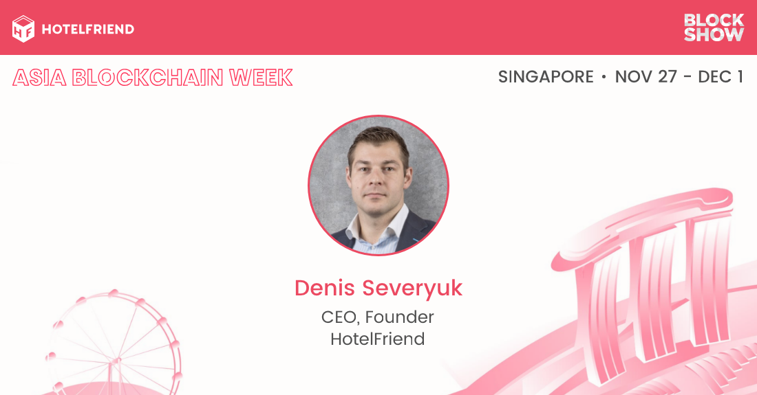Denis Severyuk at Blockchain week