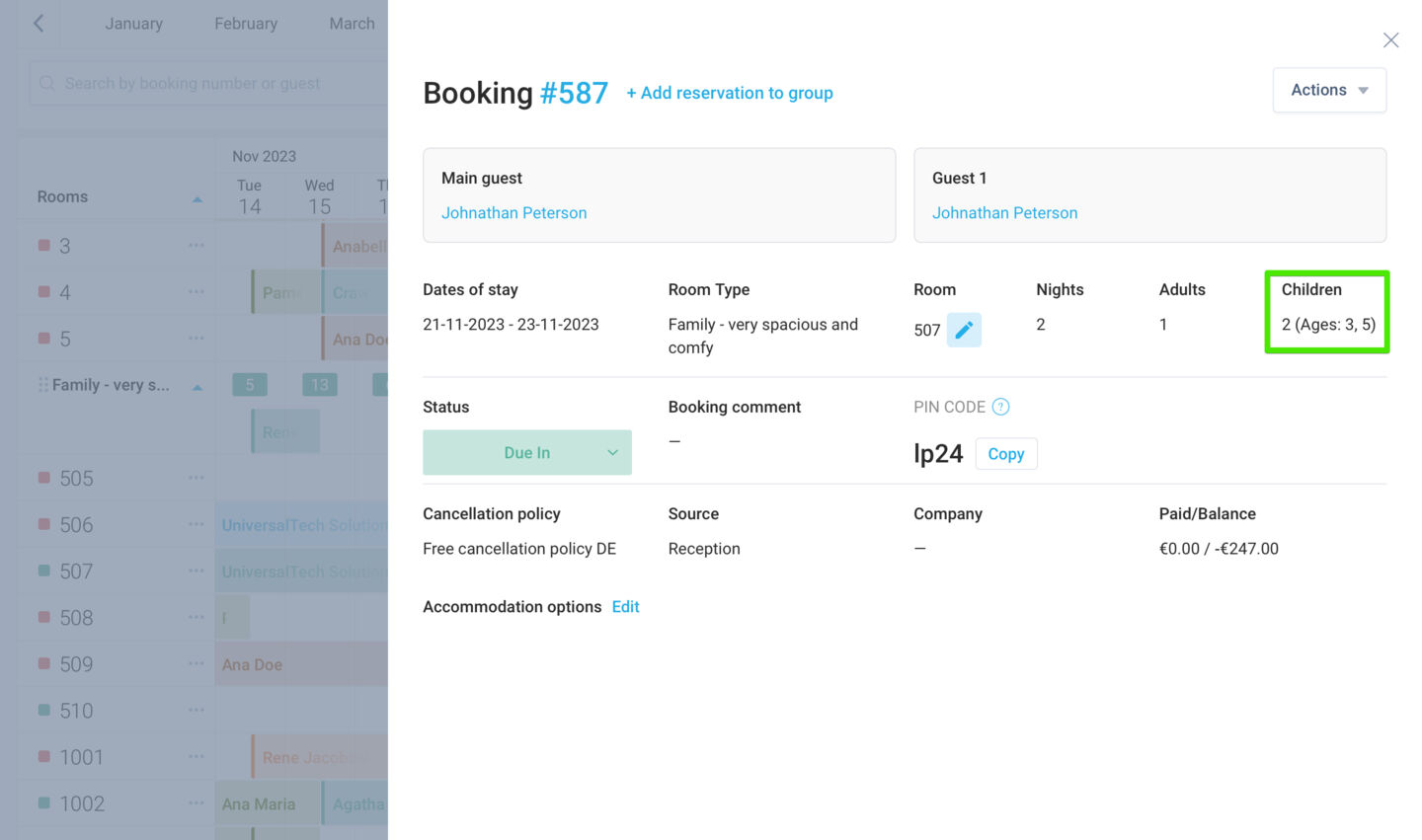 Reservations from Channel improvements for better management