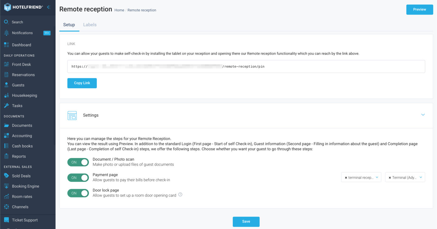 Introducing payments and key card encoding for Remote Reception