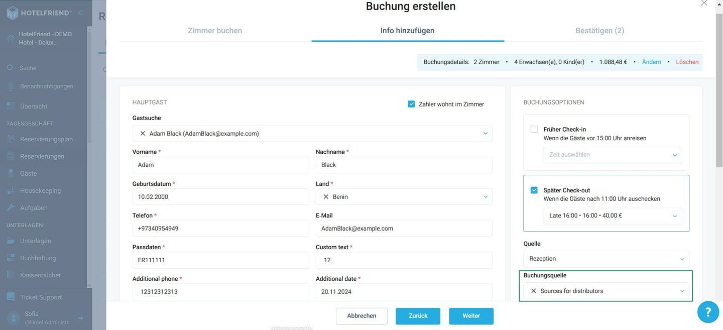 These improvements make it easier to manage and monitor distributor-linked bookings.