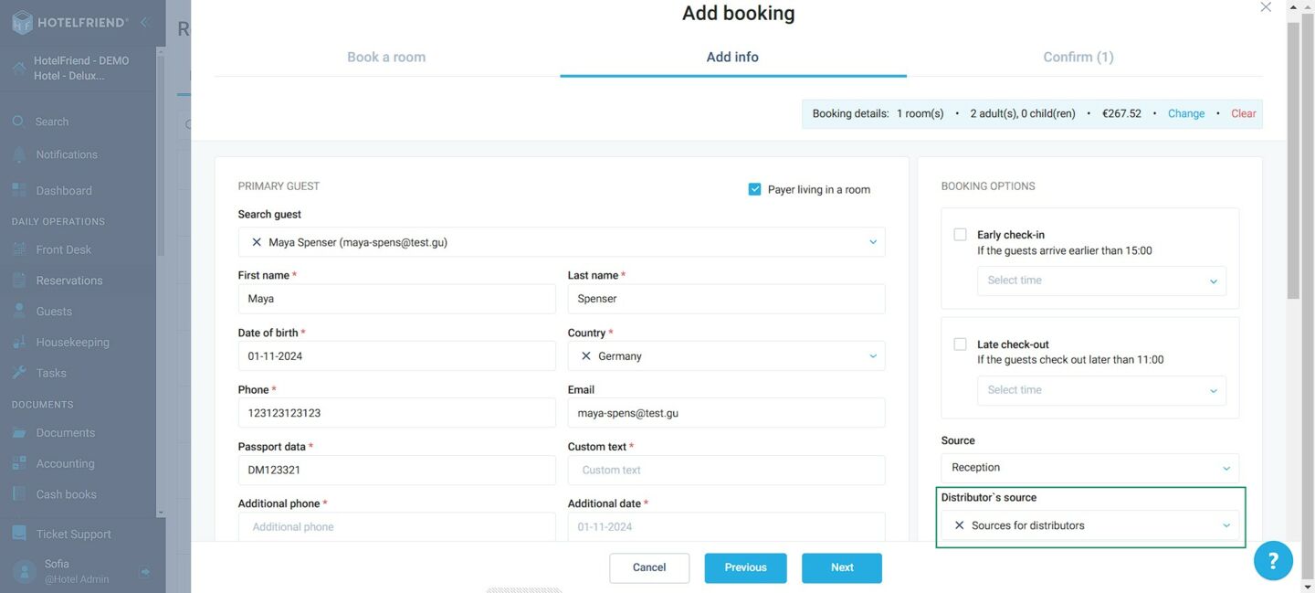 These improvements make it easier to manage and monitor distributor-linked bookings.