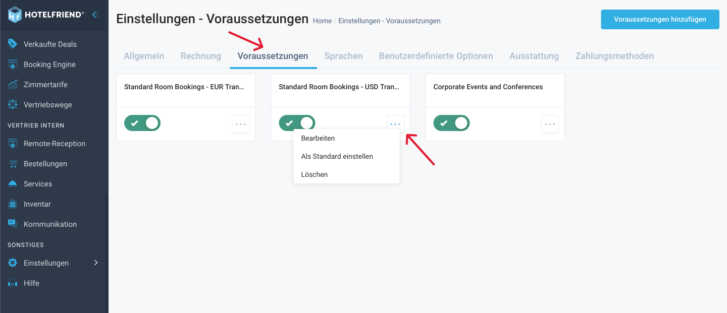 Maßgeschneiderte Rechnungen mit der Registerkarte Requisiten