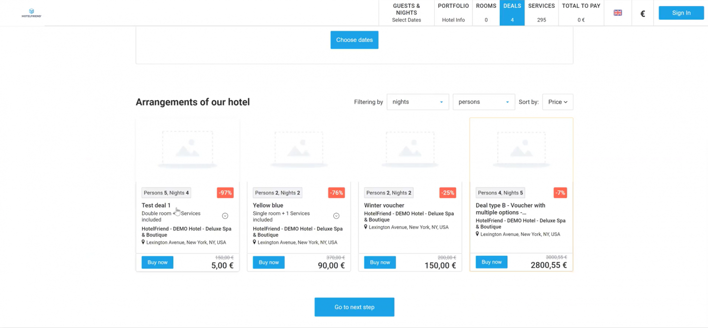 Flexible creation of vouchers without date constraints