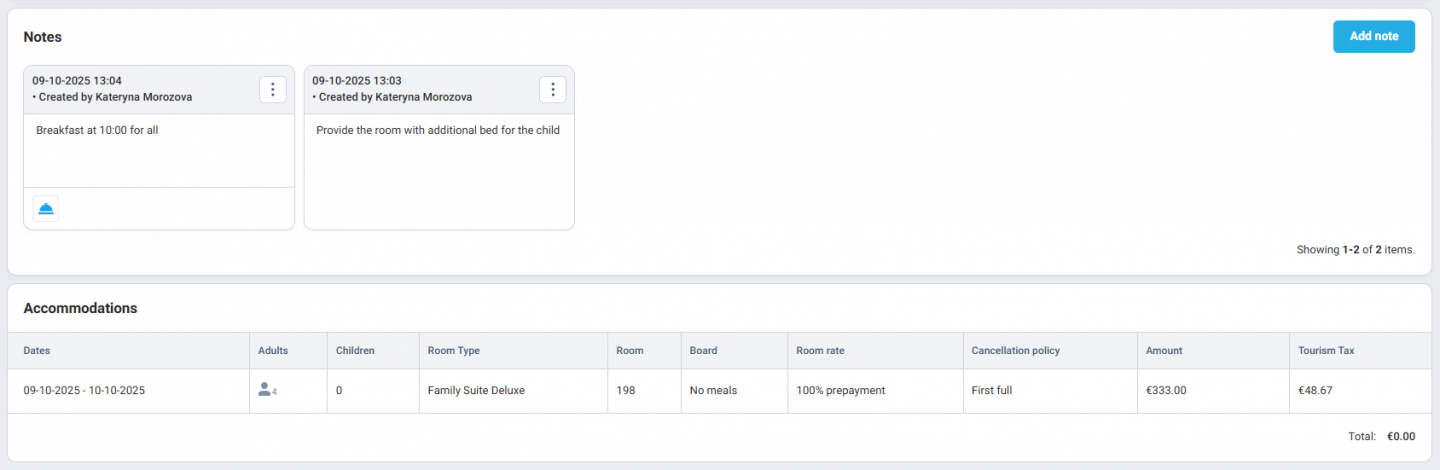 View all notes in one centralized place