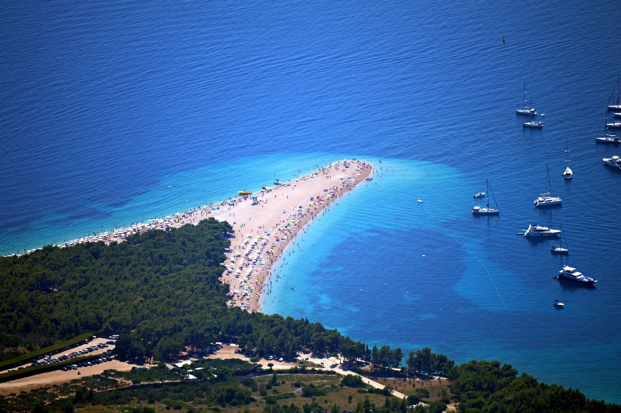 Croatia, Zlatni Rat Beach
