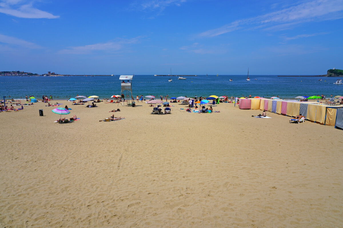 Grande Plage, Saint-Jean-de-Luz, Frankreich