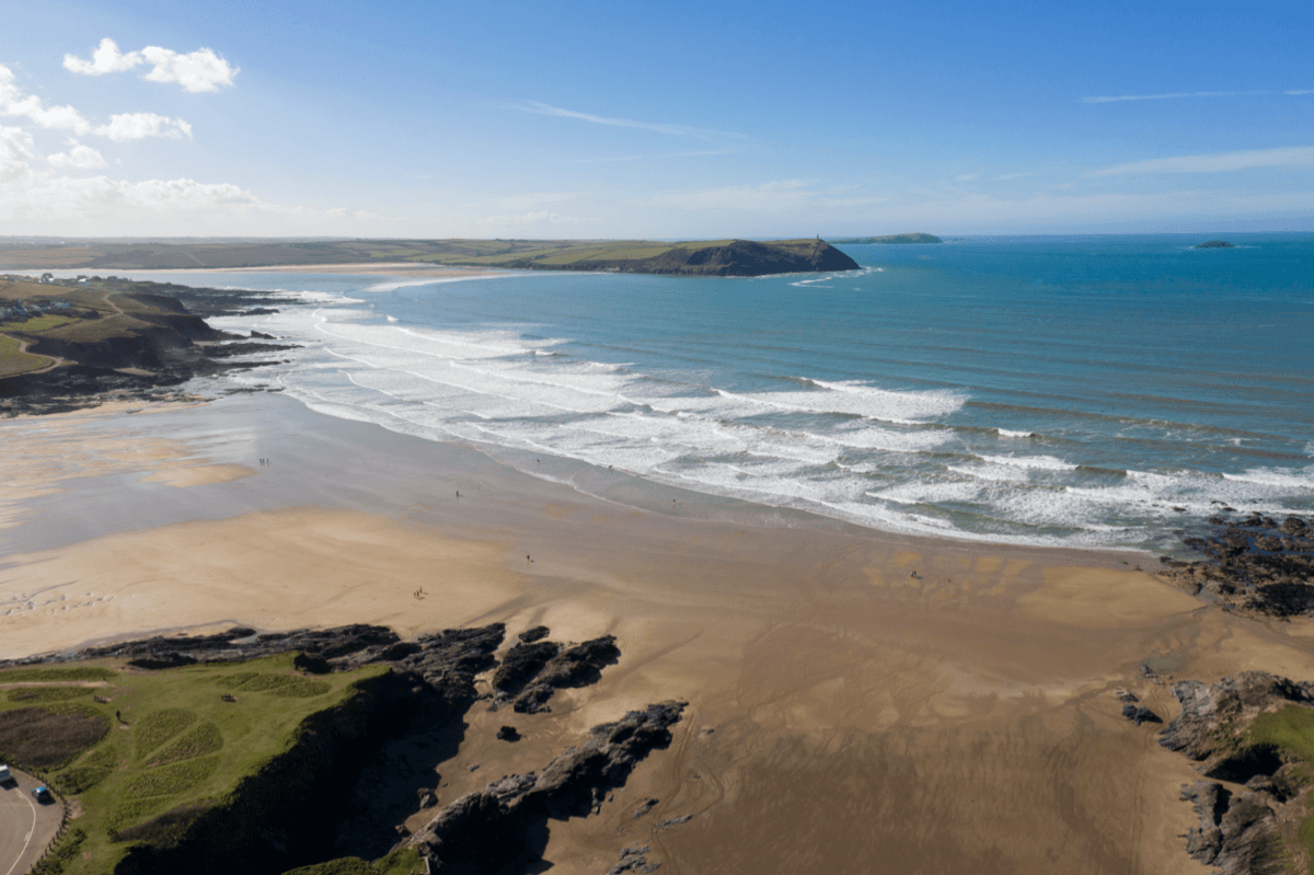 Polzeath Beach, Cornwall, UK