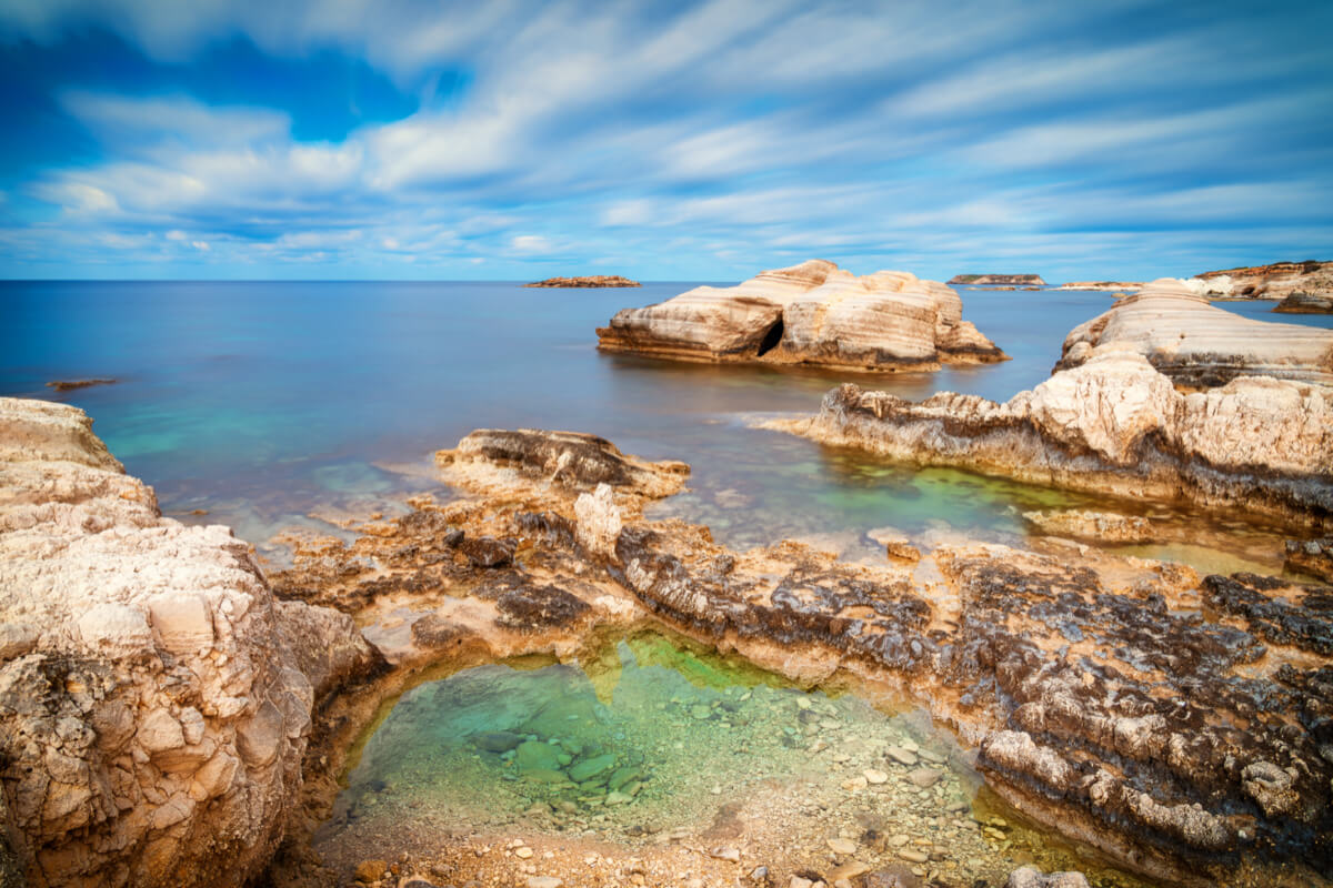 Beach Coral Bay, Cyprus