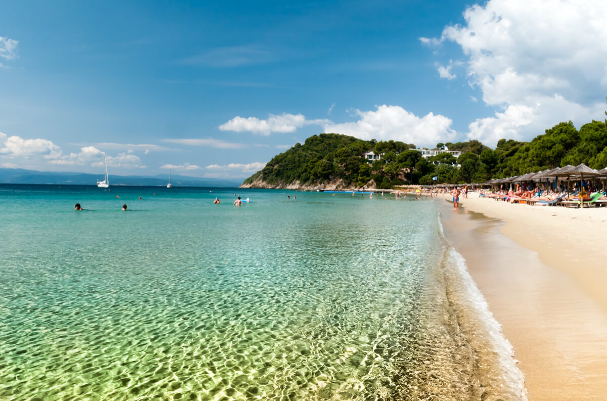 Koukounaries Beach, Skiathos