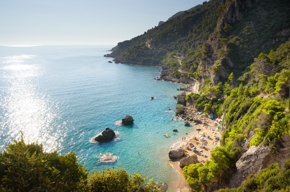 Mirtiotissa Beach, Korfu