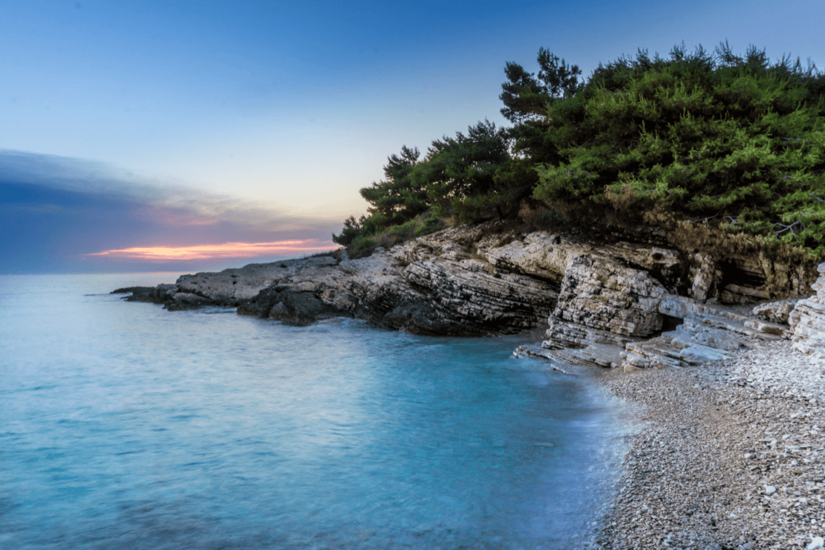 Beaches of Kamenjak, Istria, Croatia