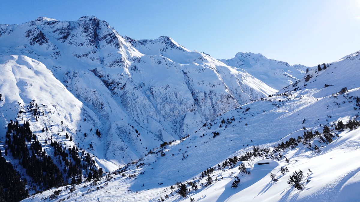 Skigebiet Galtür, Österreich