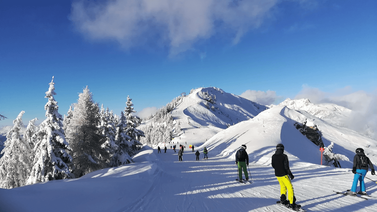 Skigebiet Dorfgastein-Großarl, Österreich