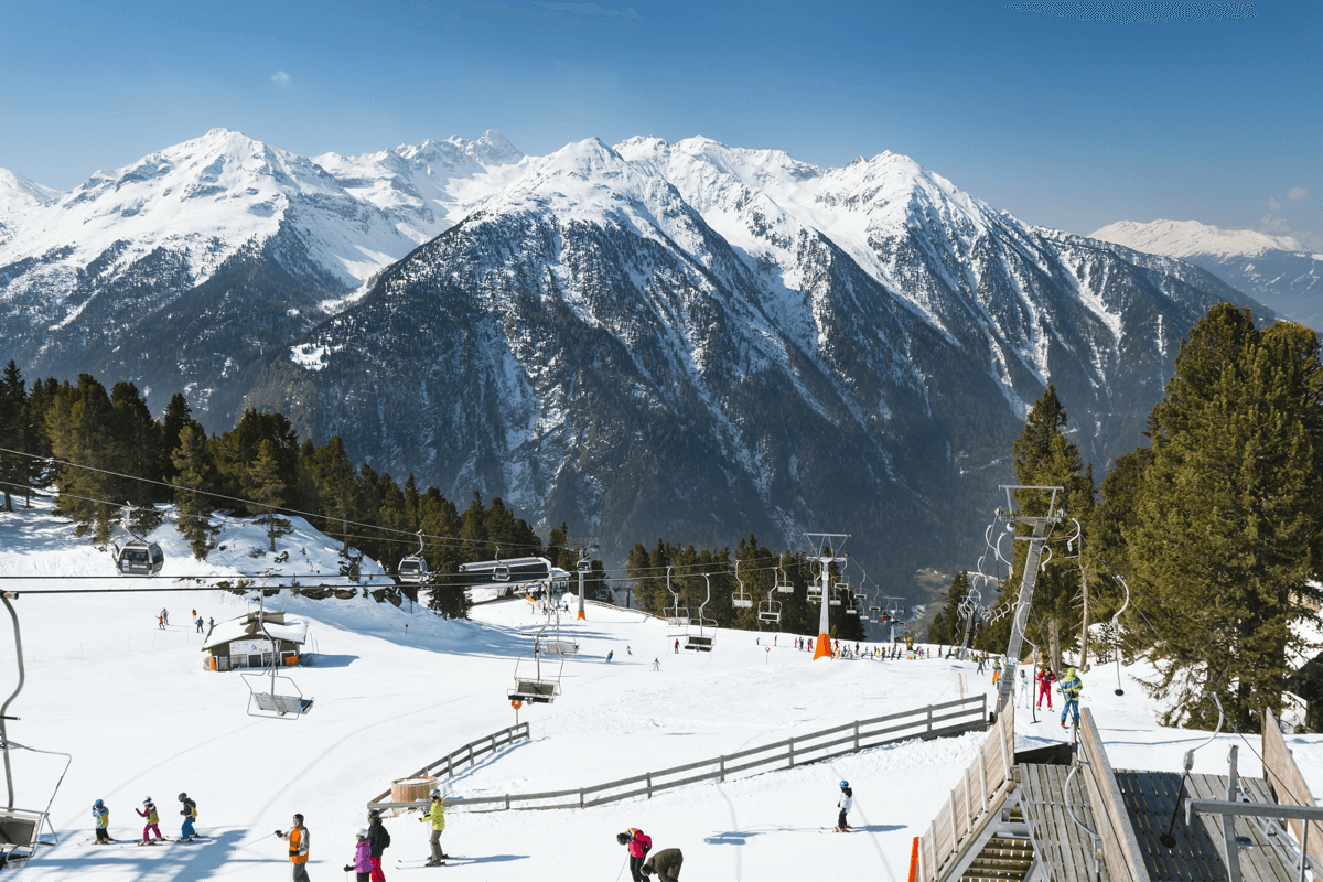 Skigebiet Hochoetz, Österreich