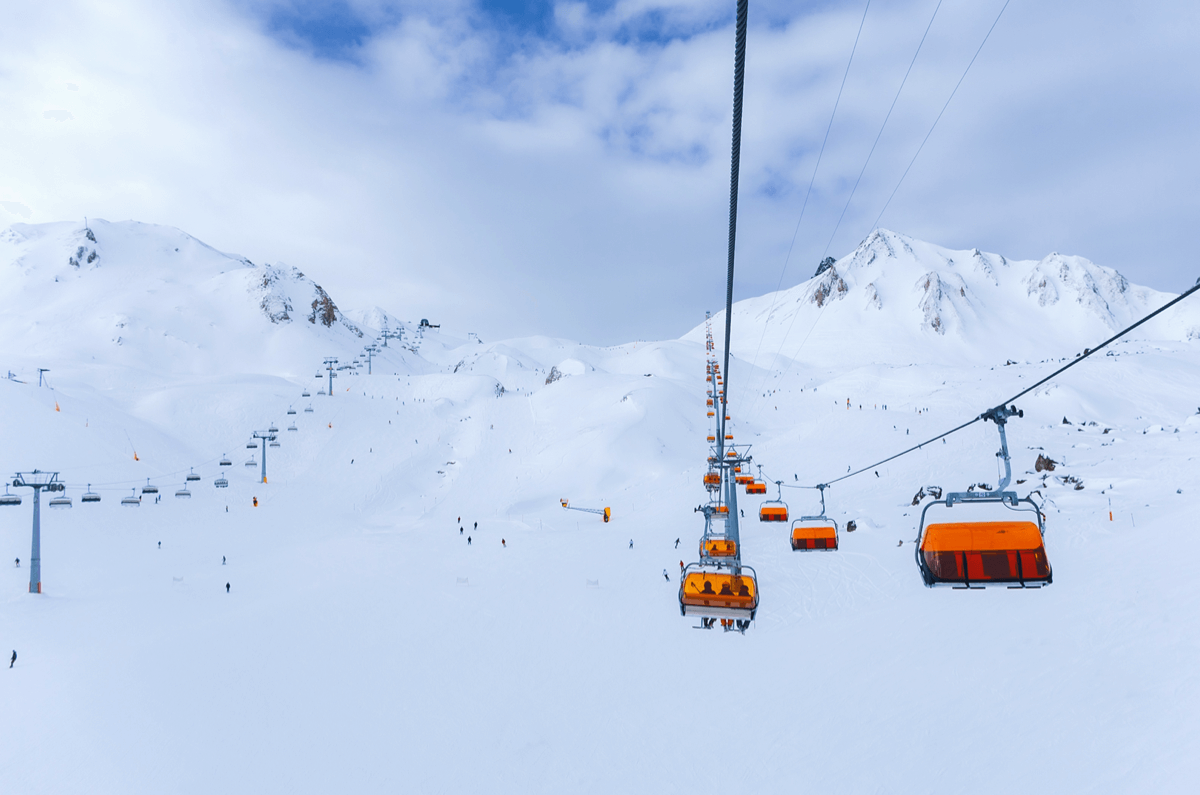 Skigebiet Ischgl, Österreich