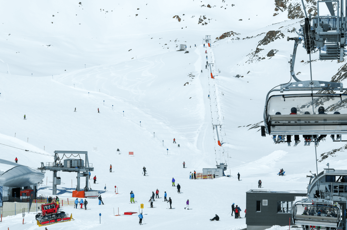 Skigebiet Pitztaler Gletscher, Österreich