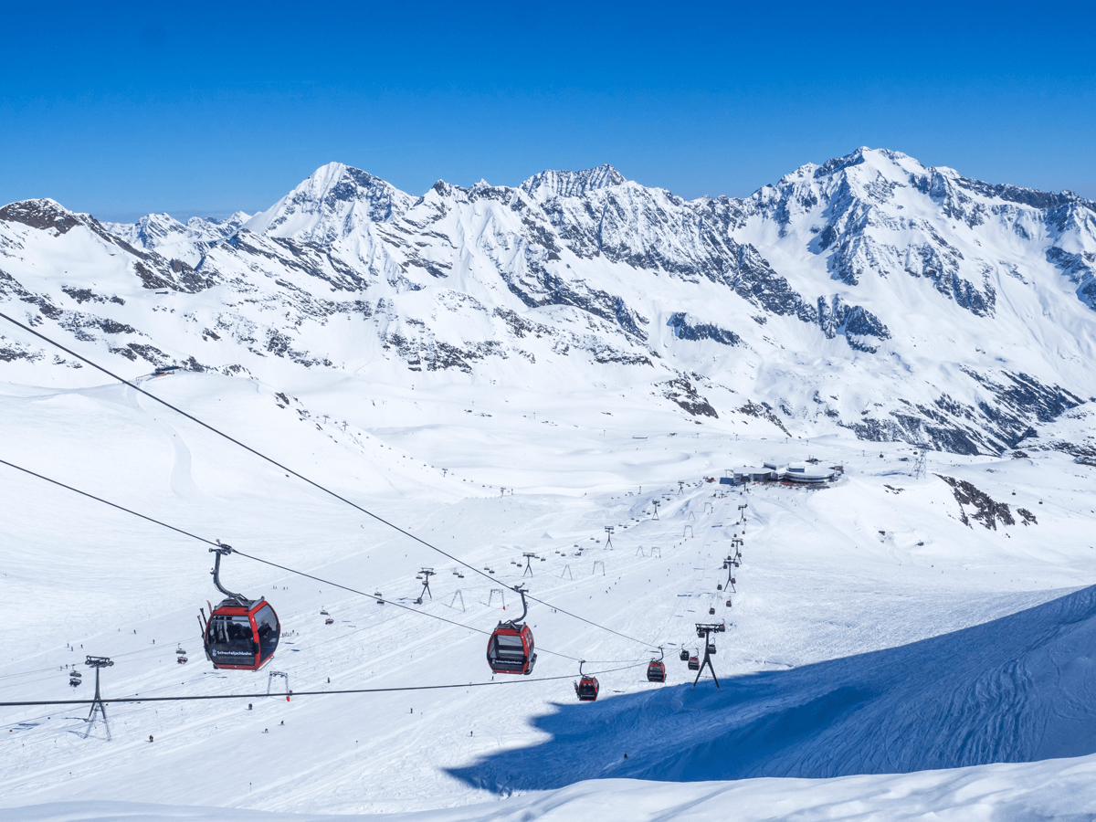 Stubai Glacier Ski Resort, Austria