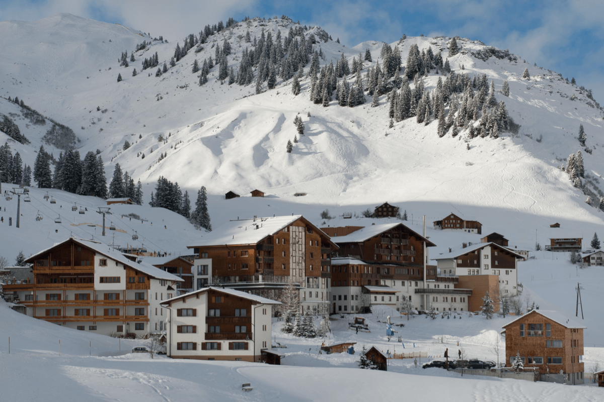 Warth Schröcken Ski Resort, Austria