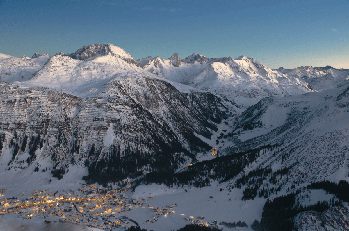 Skigebiet Zürs am Arlberg, Österreich