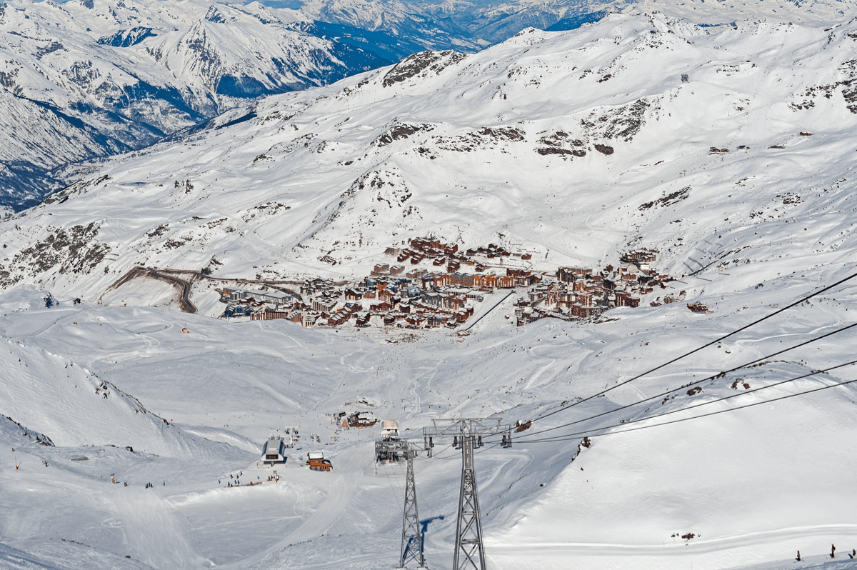 Les 3 Vallées Ski Resort, France