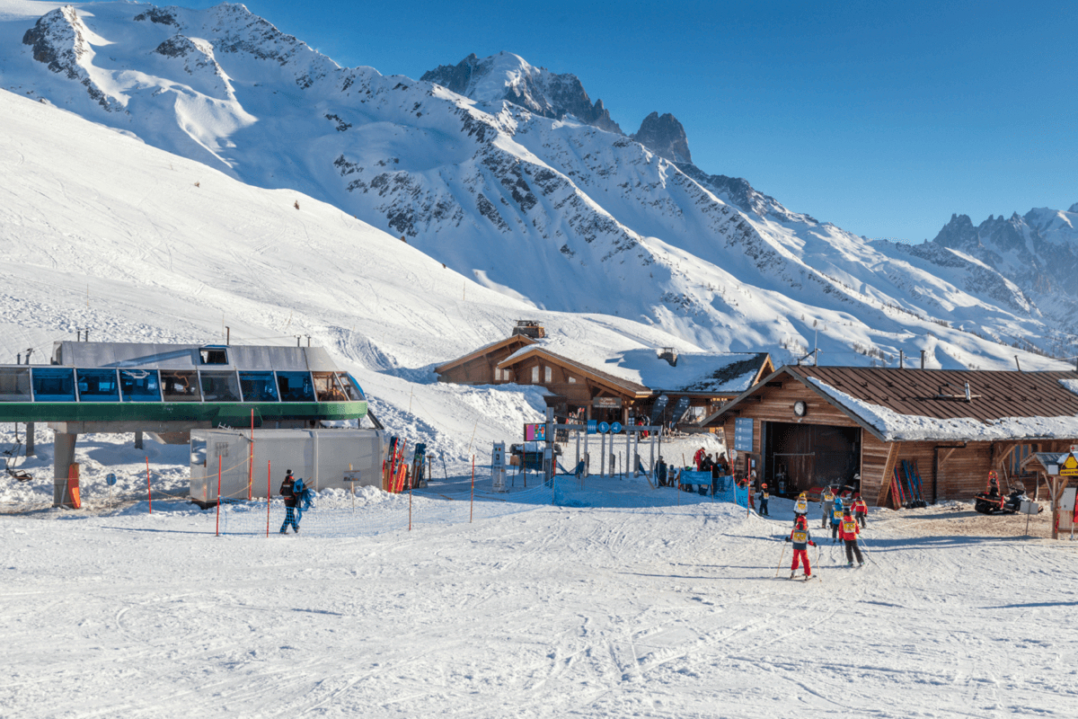 Skigebiet Balme Tour Vallorcine, Frankreich