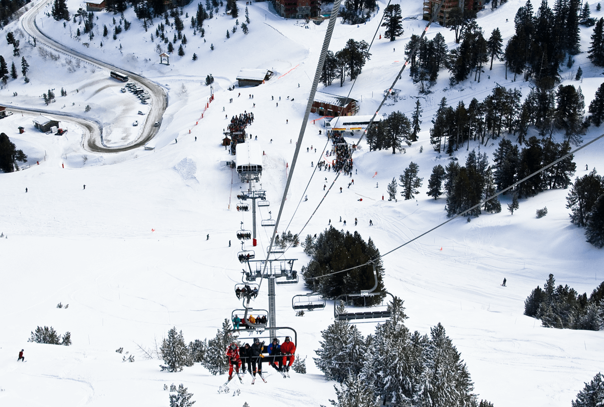 Skigebiet Les Arcs, Frankreich