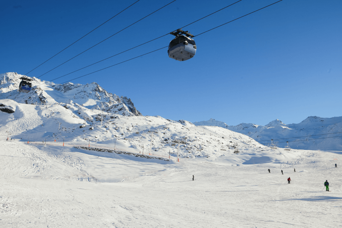 St Martin de Belleville Ski Resort, France