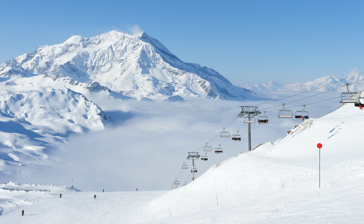 Skigebiet Val d'Isère, Frankreich