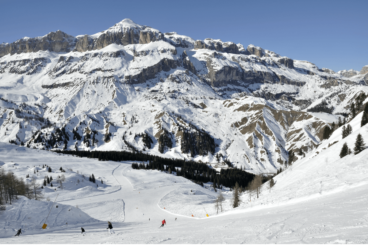 Skigebiet Arabba Marmolada, Italien