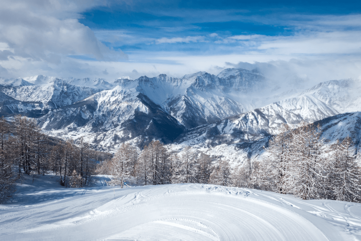 Skigebiet Bardonecchia, Italien