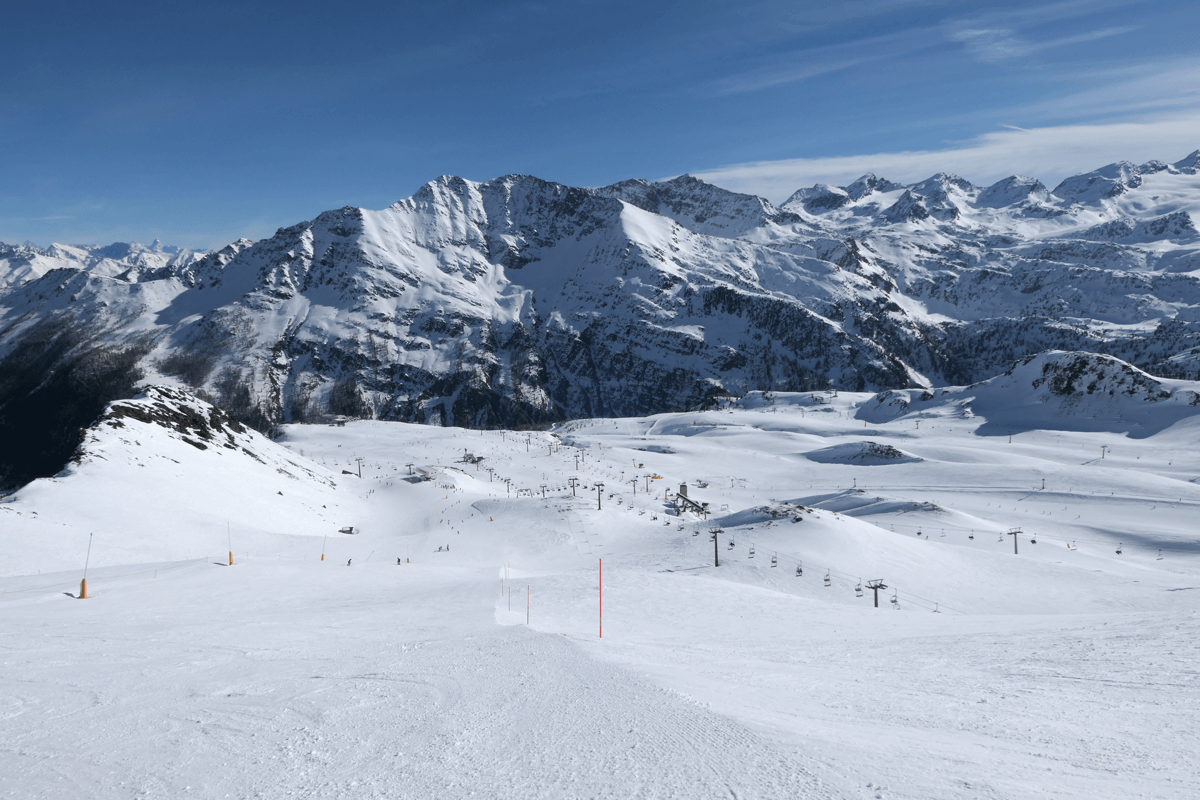 Skigebiet La Thuile, Italien
