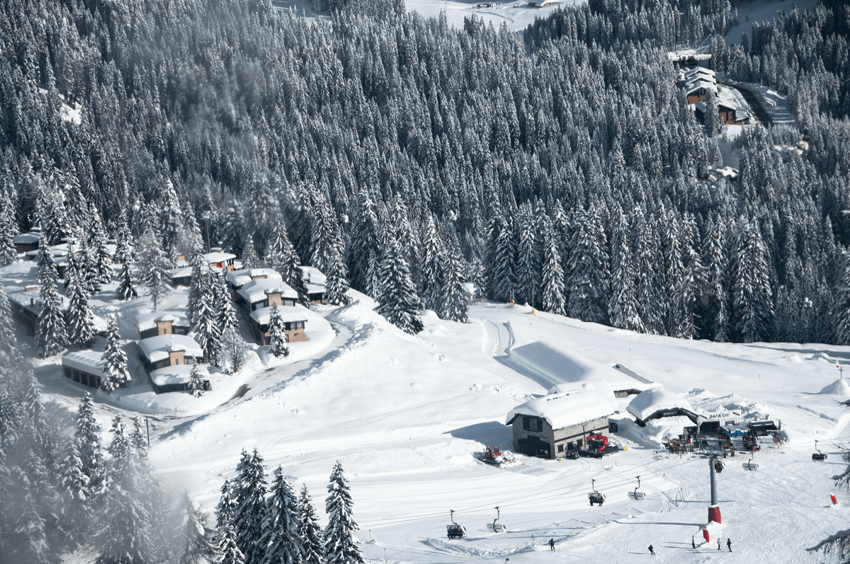 Skigebiet Madonna di Campiglio, Italien