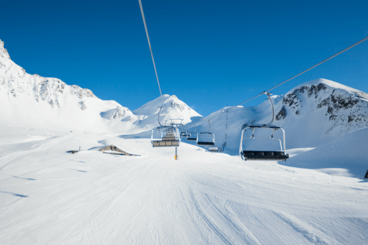 Skigebiet San Domenico, Italien