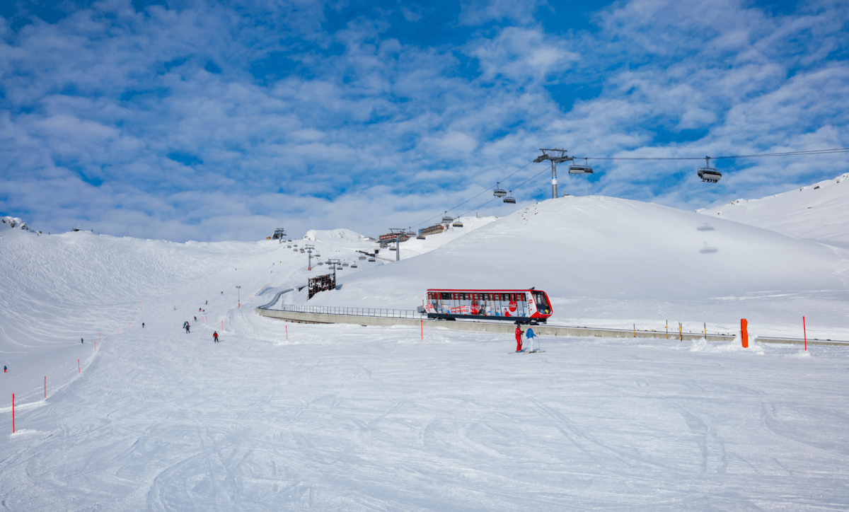 Skigebiet Parsenn, Schweiz