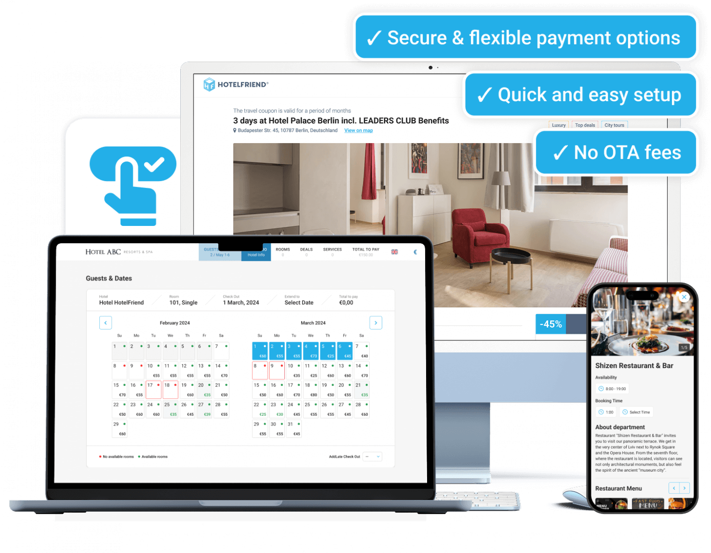 Booking engine that brings guests to your doorstep