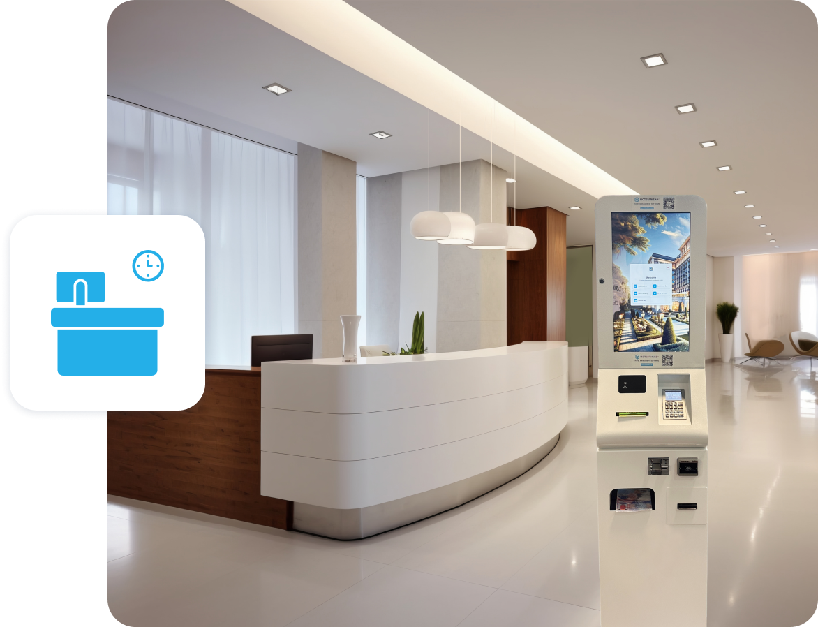 HotelFriend Kiosk – Your virtual reception solution