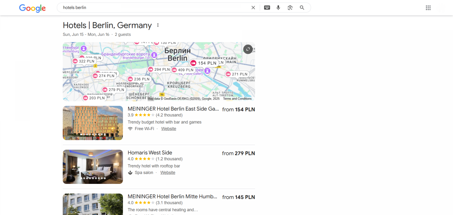 What is Google Hotels