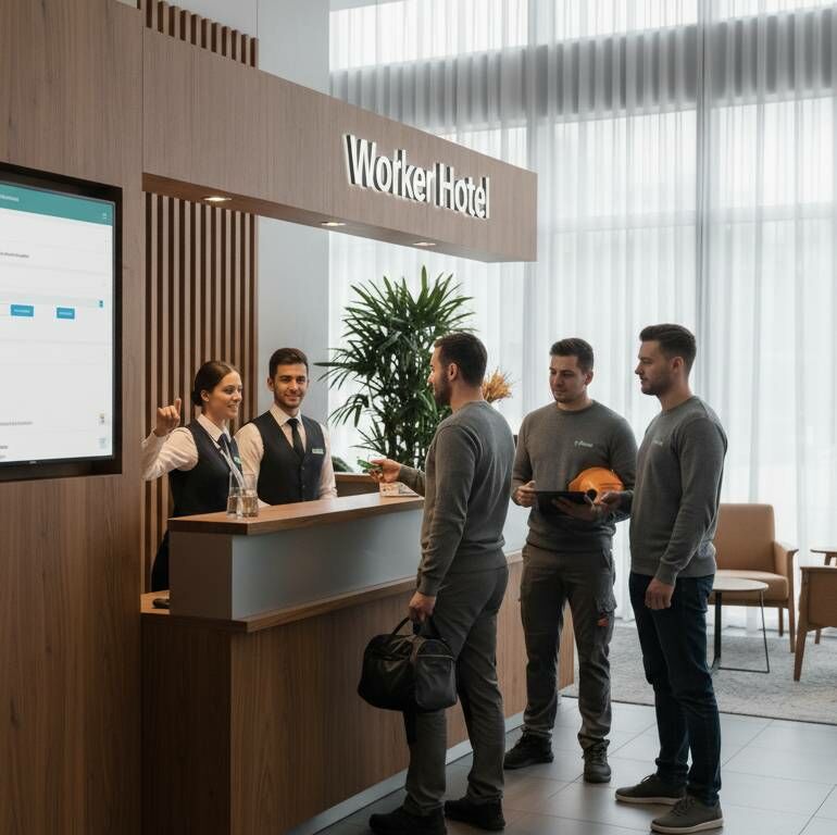 Simple Management for Your Worker Hotel