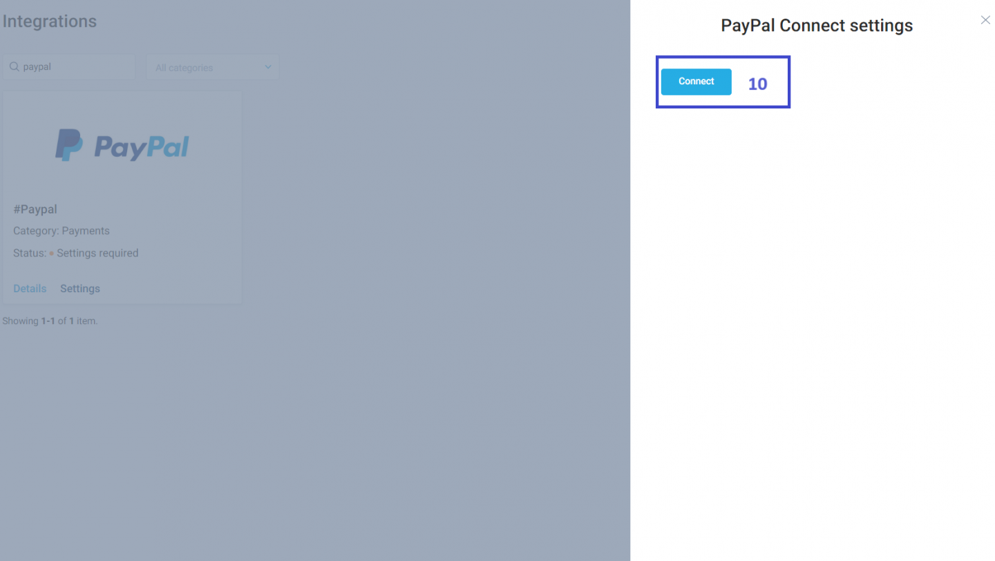 Click the Connect button.