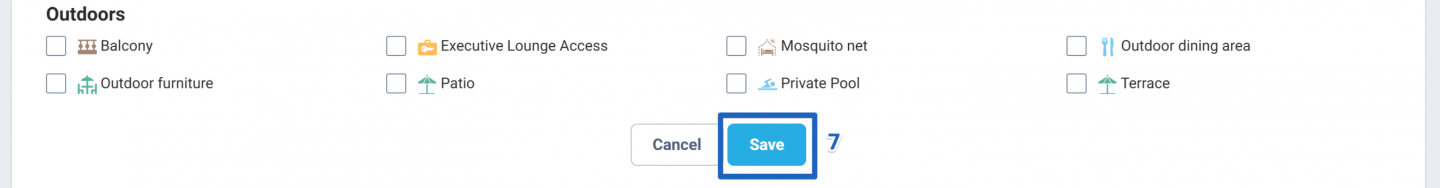After configuration, scroll to the bottom and click Save.