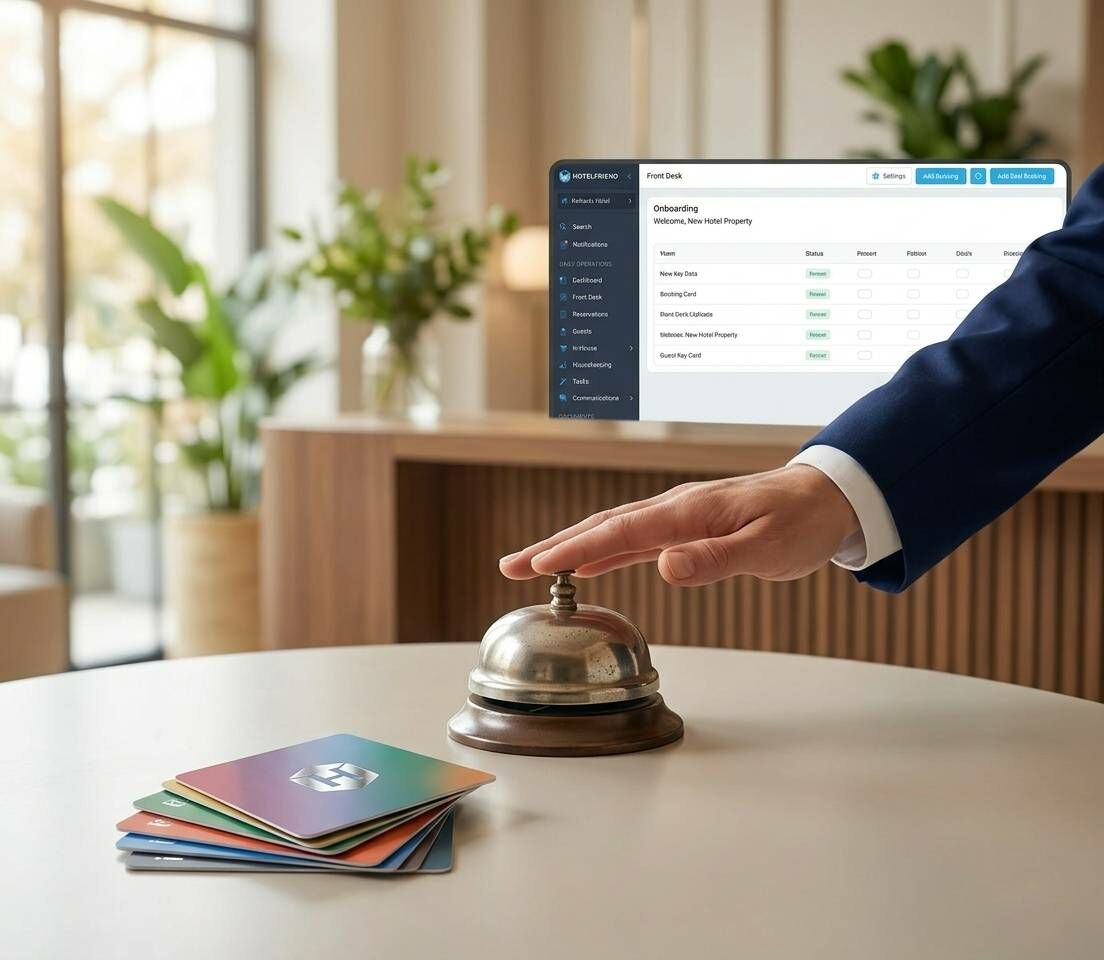 Onboarding by HotelFriend